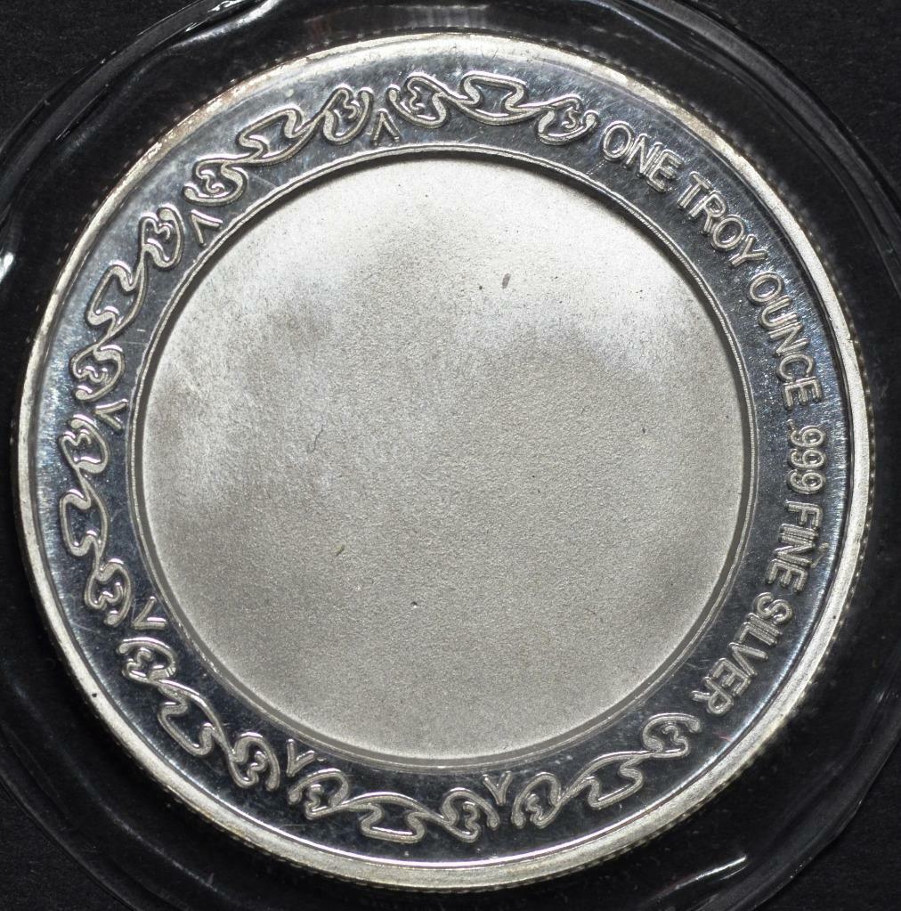 United States Air Force, Art Round, Modern US Air Force Wings, 1oz 999 Fine
