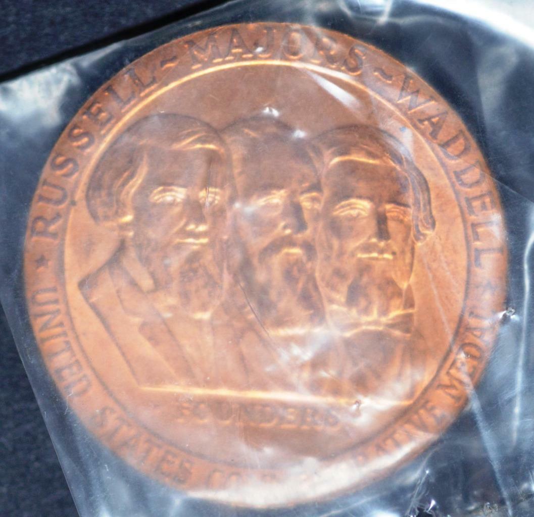 1960 Official Silver and Bronze Medals, National Pony Express Centennial Assn.