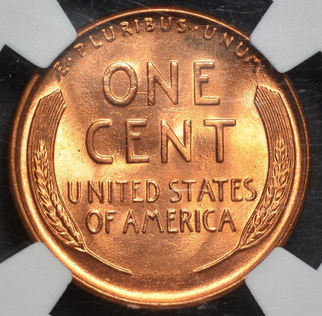 1940 Lincoln Wheat Cent MS67RD Slabbed & Graded by NGC, Free Ship
