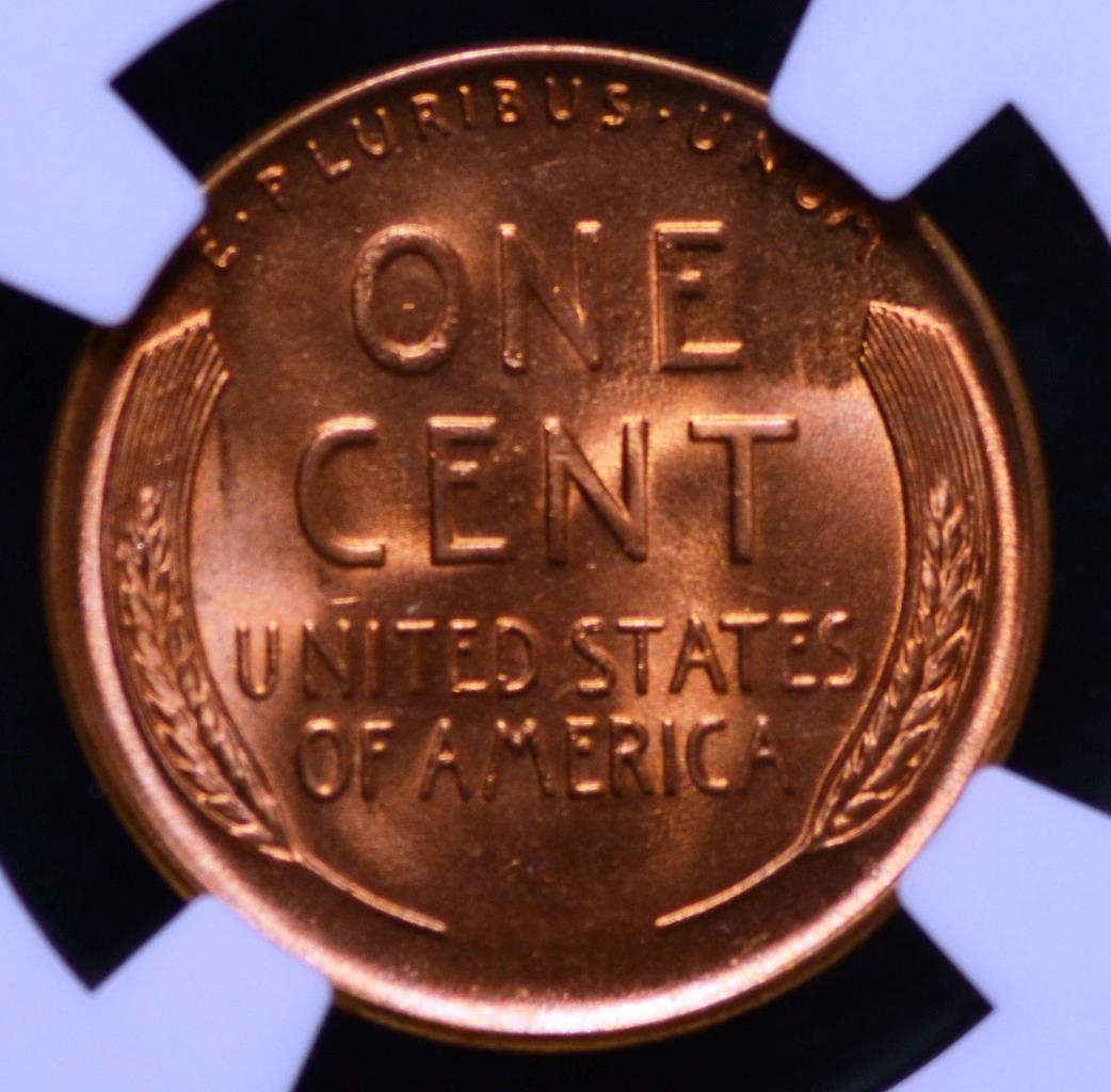 1939 Lincoln Wheat Cent MS67RD Slabbed & Graded by NGC, Free Ship