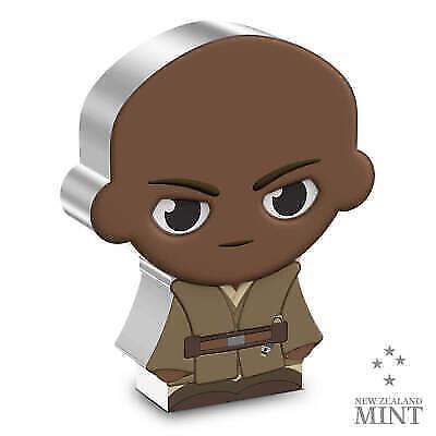 2023 Star Wars, Mace Windu, Niue 1oz Silver $2, Chibi Coin, Ships Free