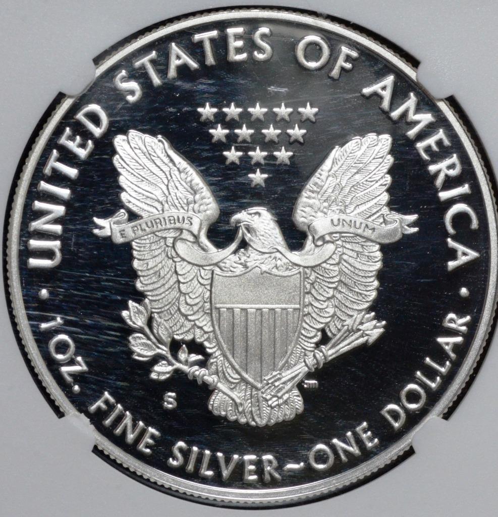 2020 S American Proof Silver Eagle $1, PF69 Ultra Cameo NGC, Early Releases