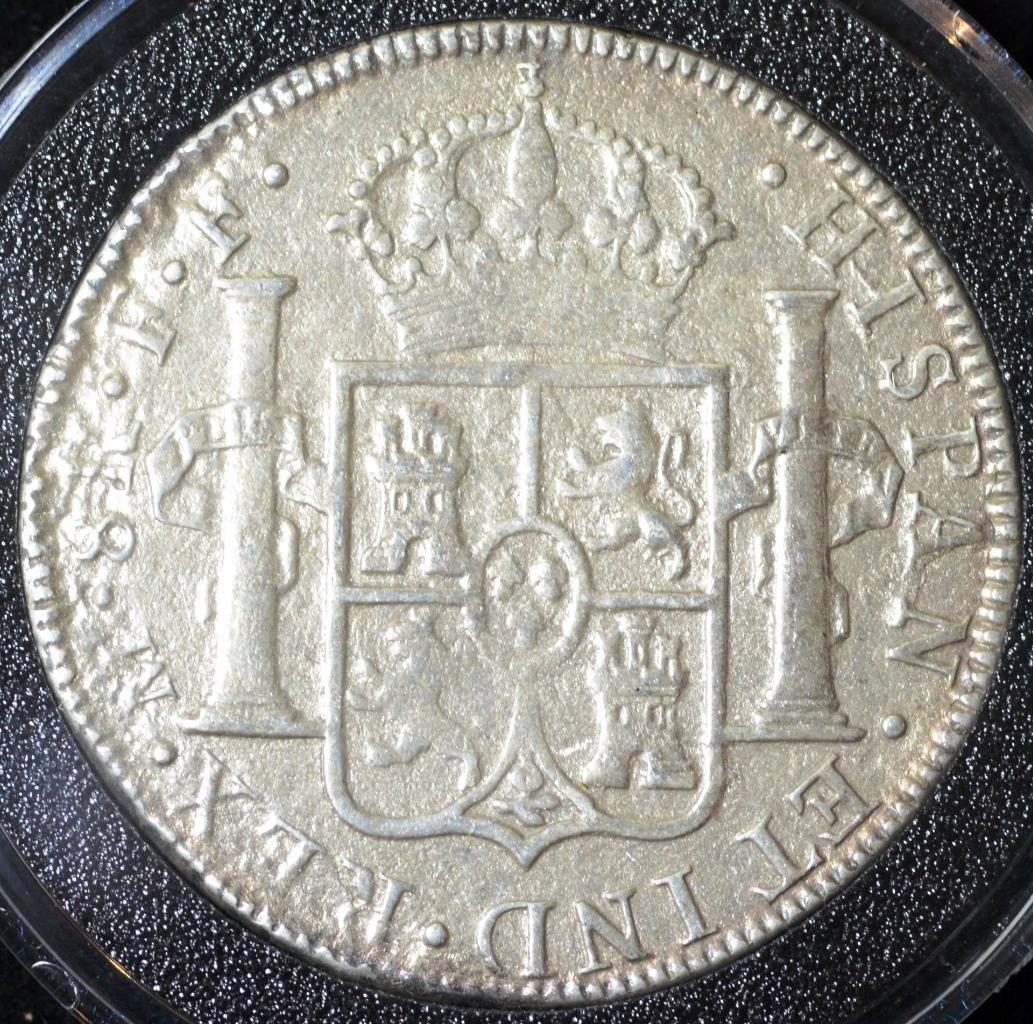 1783, Mexico, Mexico City, FF, 8 Reales, KM 106, Carolus III, Charles III (VII)