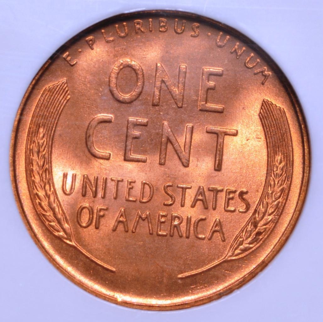 1947 S Lincoln Wheat Cent MS67 Slabbed & Graded by NGC, Free Ship