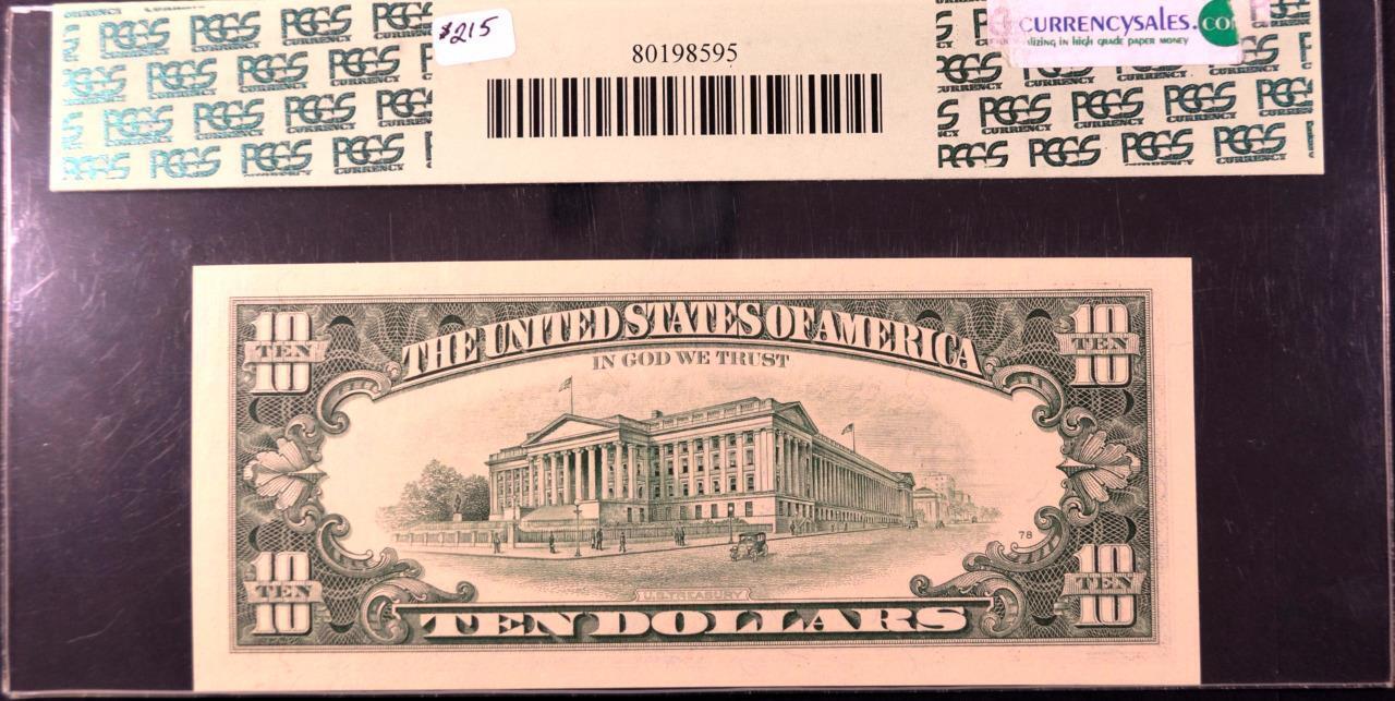 Fr. 2032-F* $10.00 1995 FW Star Superb Gem New 68 PPQ PCGS