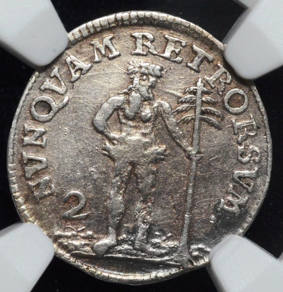 1748, German States, Bruns-Lune-Calen-Hann, 2 MarienGroschen, Wildman XF KM 216