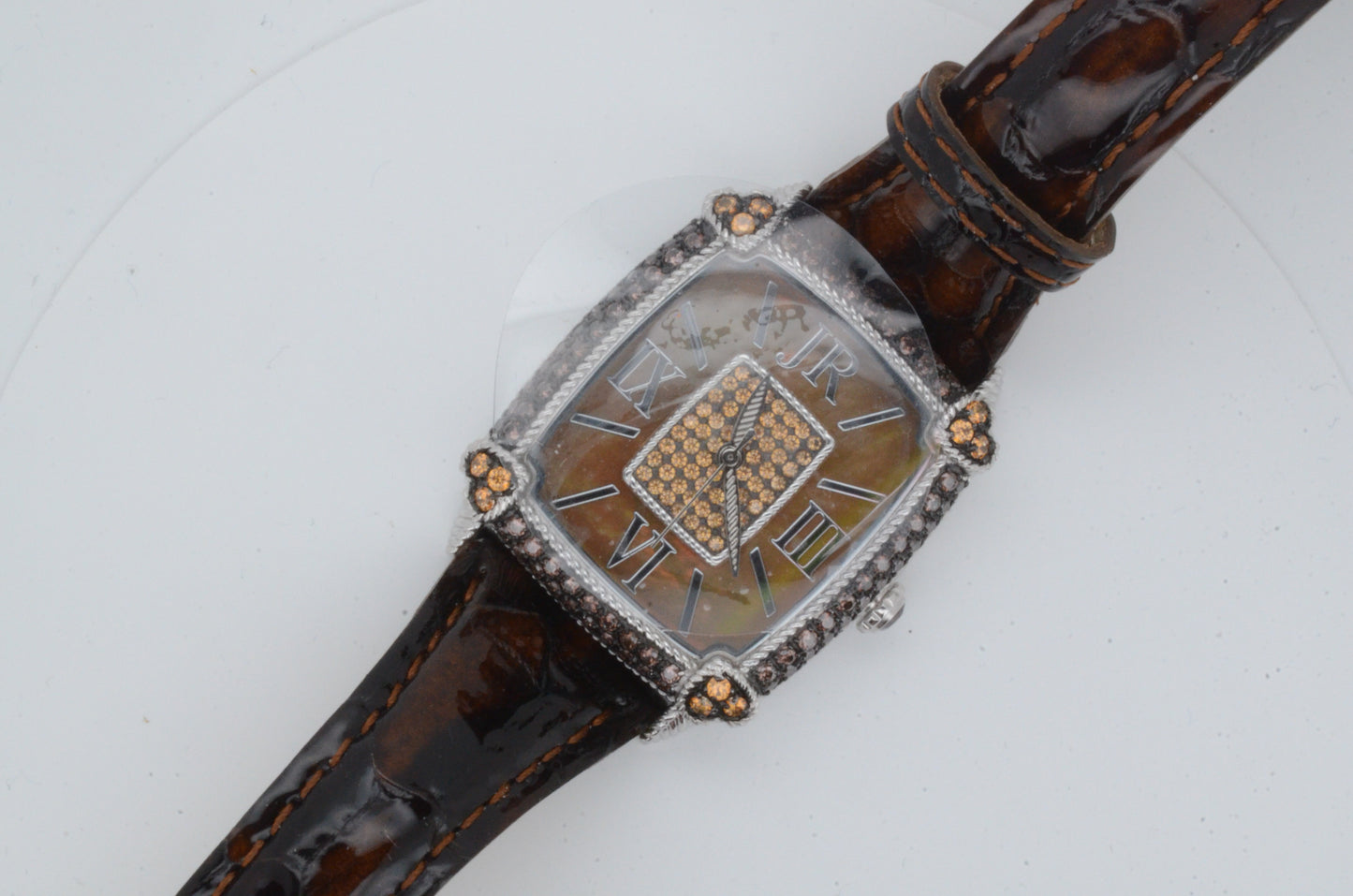 Judith Ripka Monaco Brown Watch