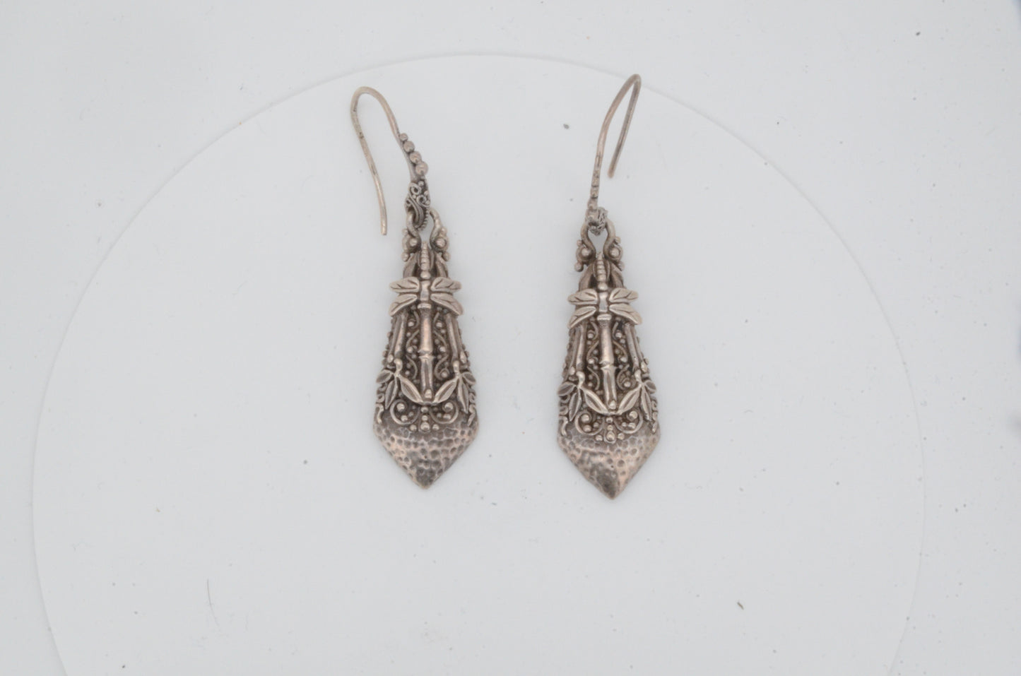 Sarda Sterling Silver Dragonfly Earrings