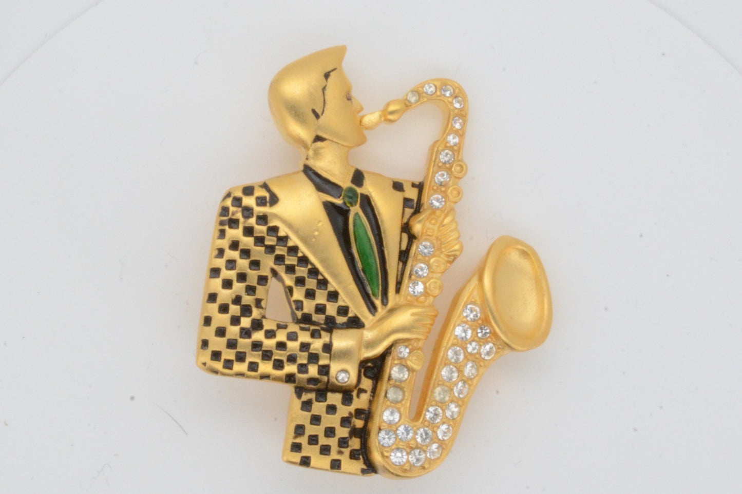 Bob Mackie Jazz Brooch