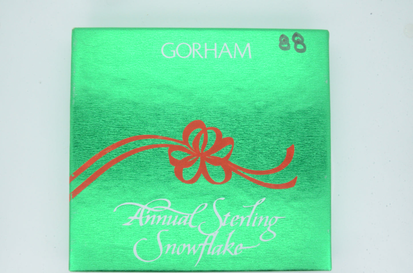 1988 Gorham Sterling Silver Snowflake Ornament