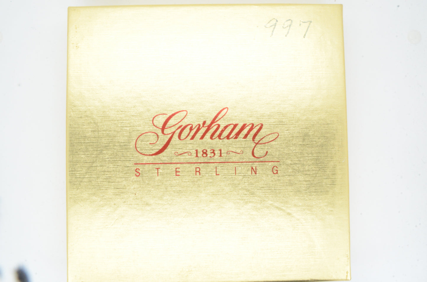 1997 Gorham Sterling Silver Snowflake Ornament
