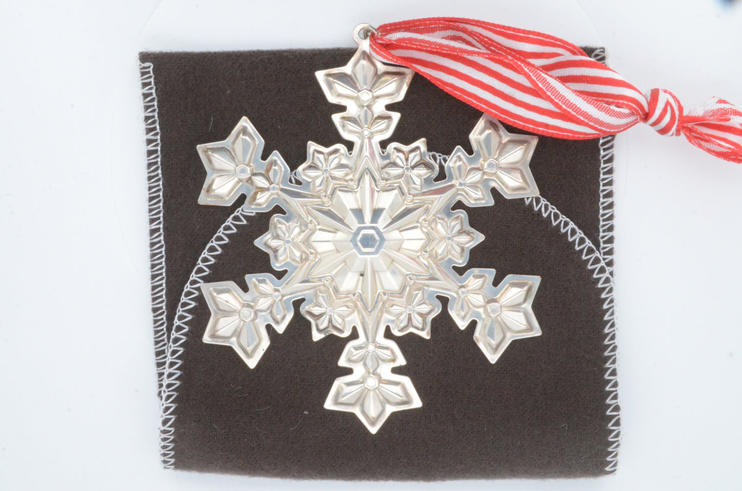 2000 Gorham Sterling Silver Snowflake Ornament