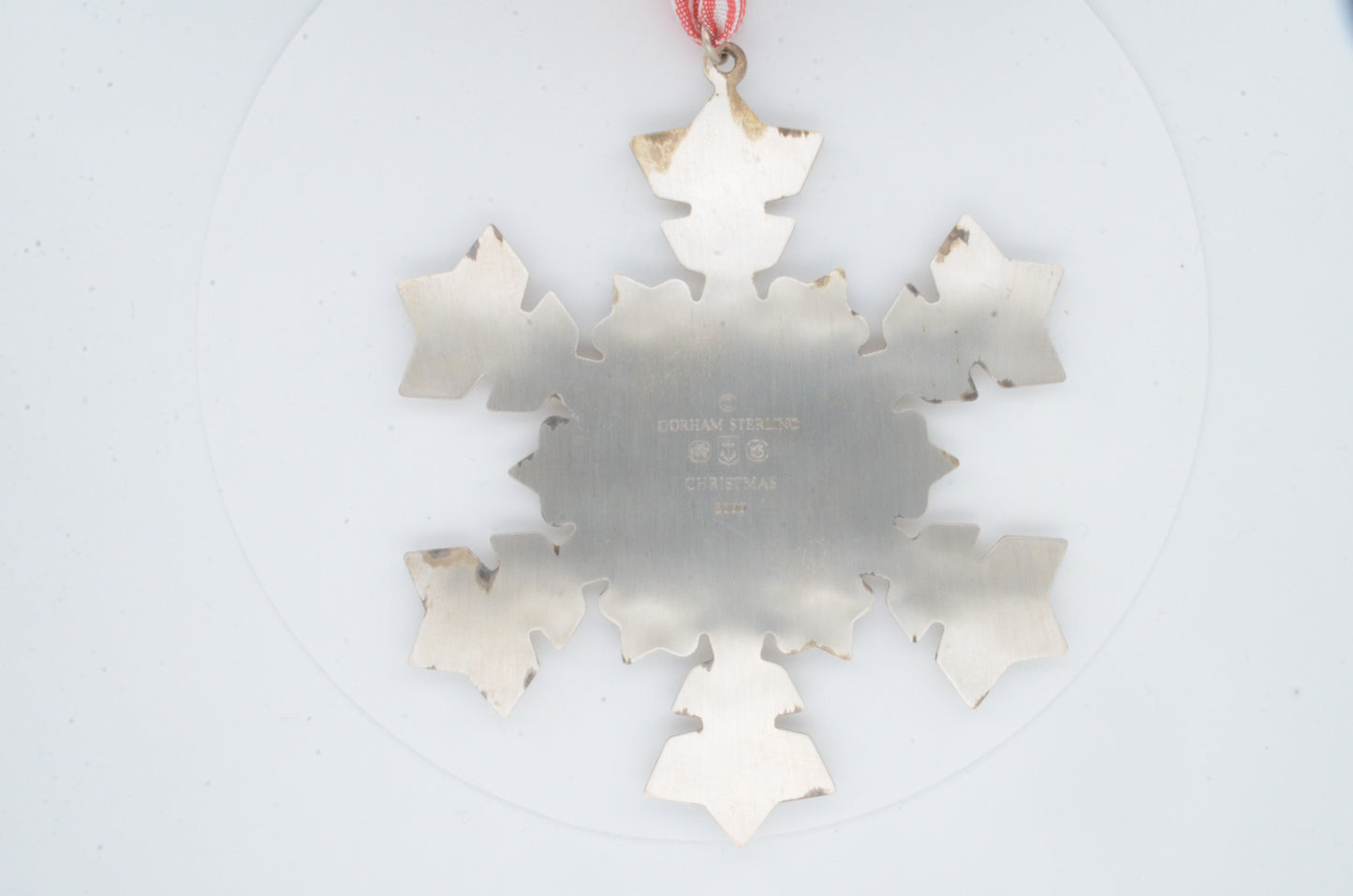 2000 Gorham Sterling Silver Snowflake Ornament