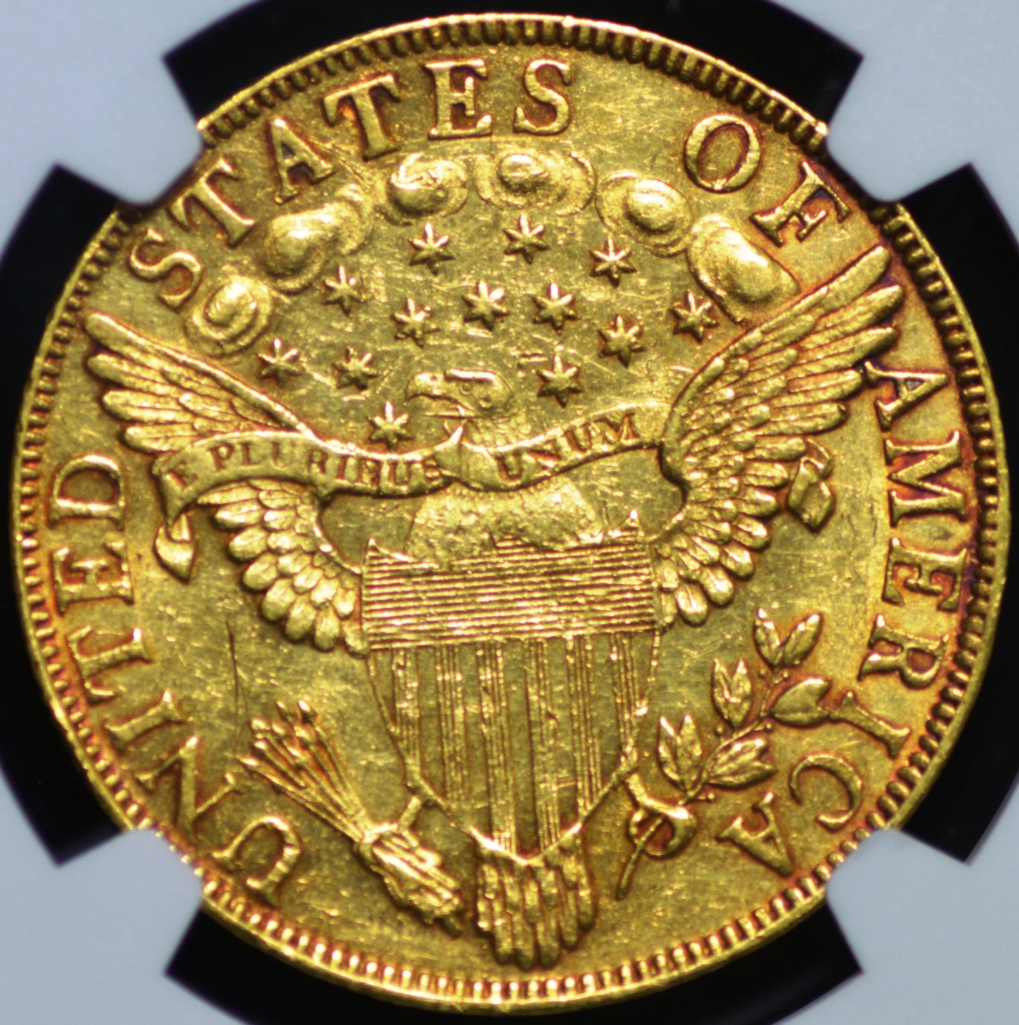 1799 $10 Draped Bust Gold Eagle AU Det NGC