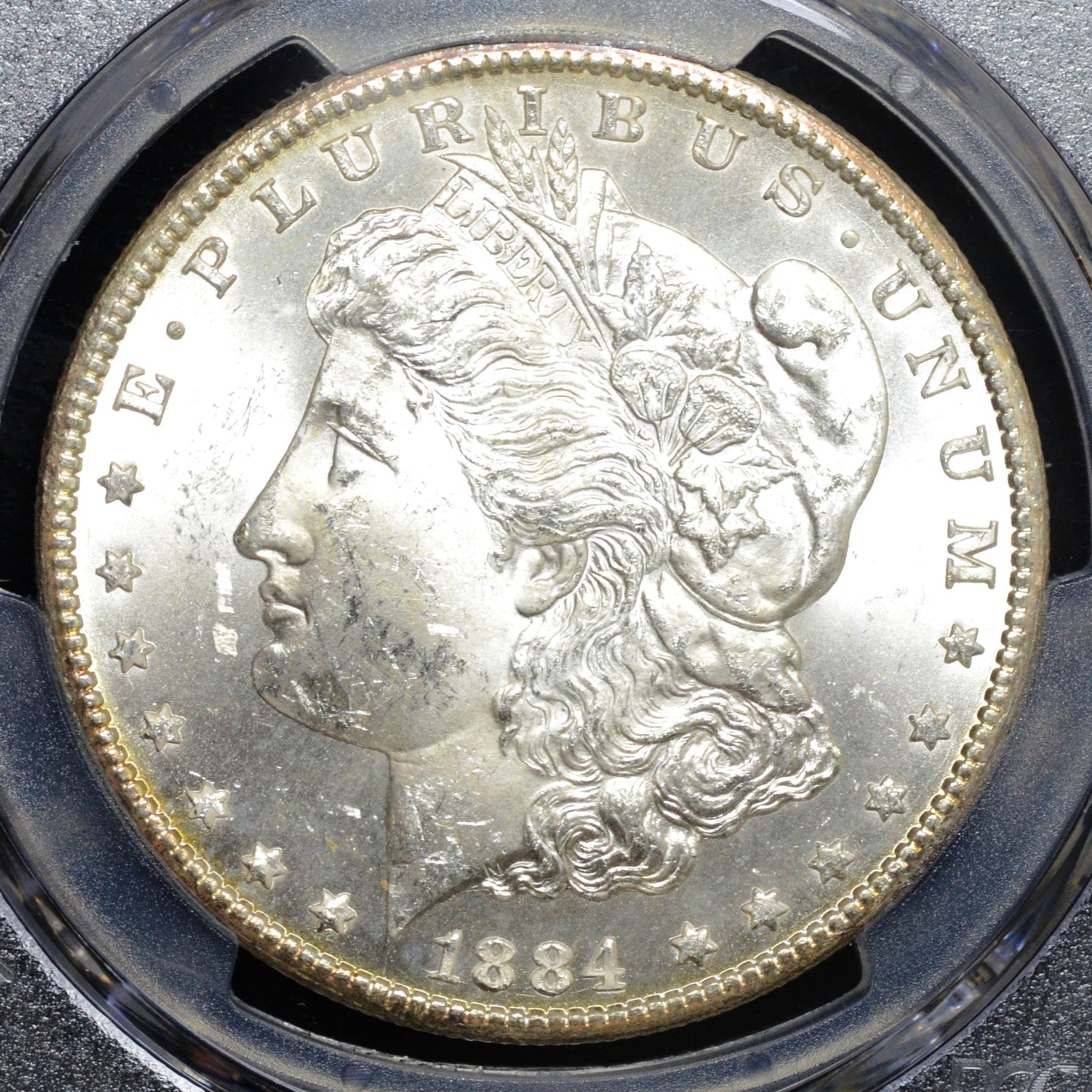1884-CC Morgan Silver Dollar MS63 PCGS