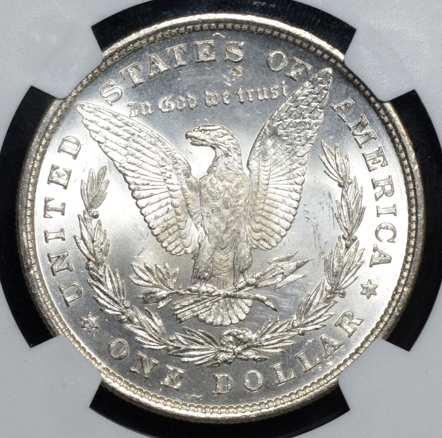 1878 8 TF Morgan Silver Dollar MS62 NGC