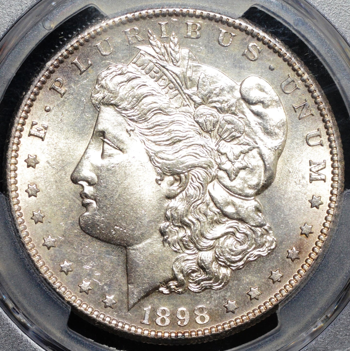 1898-S Morgan Silver Dollar MS61 PCGS