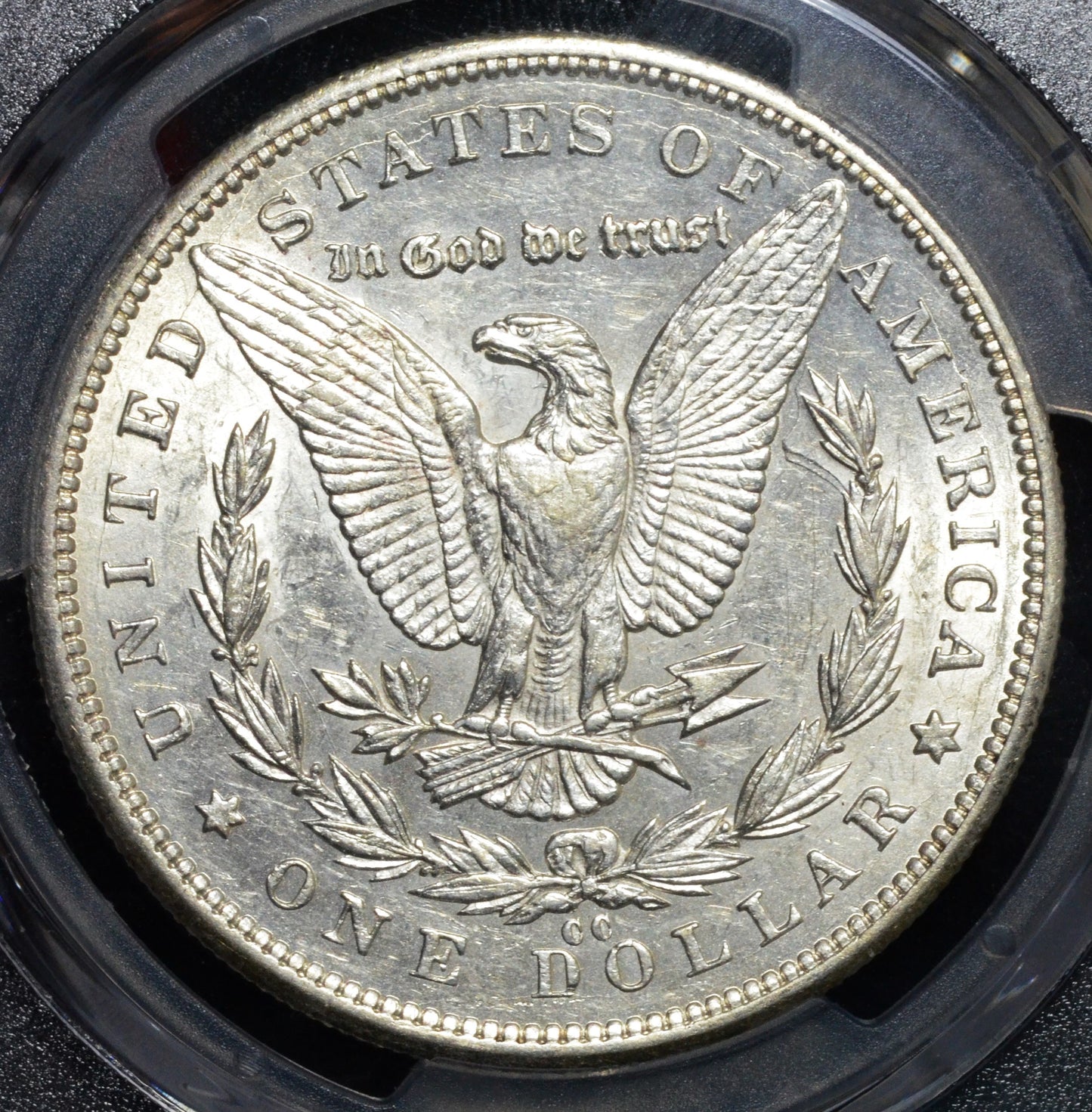 1892-CC Morgan Silver Dollar AU53 PCGS