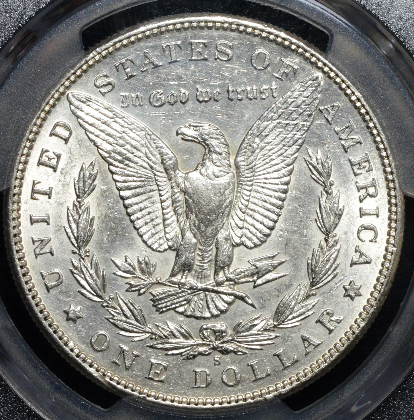 1900-S Morgan Silver Dollar AU53 PCGS