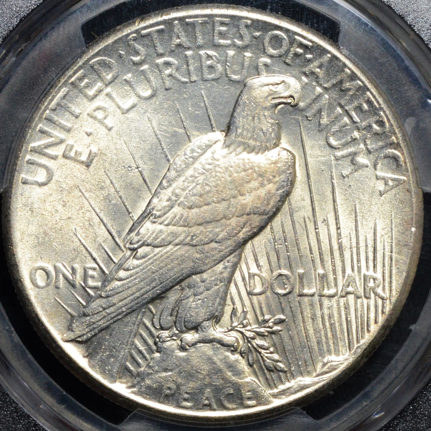 1928 Peace Silver Dollar AU55 PCGS