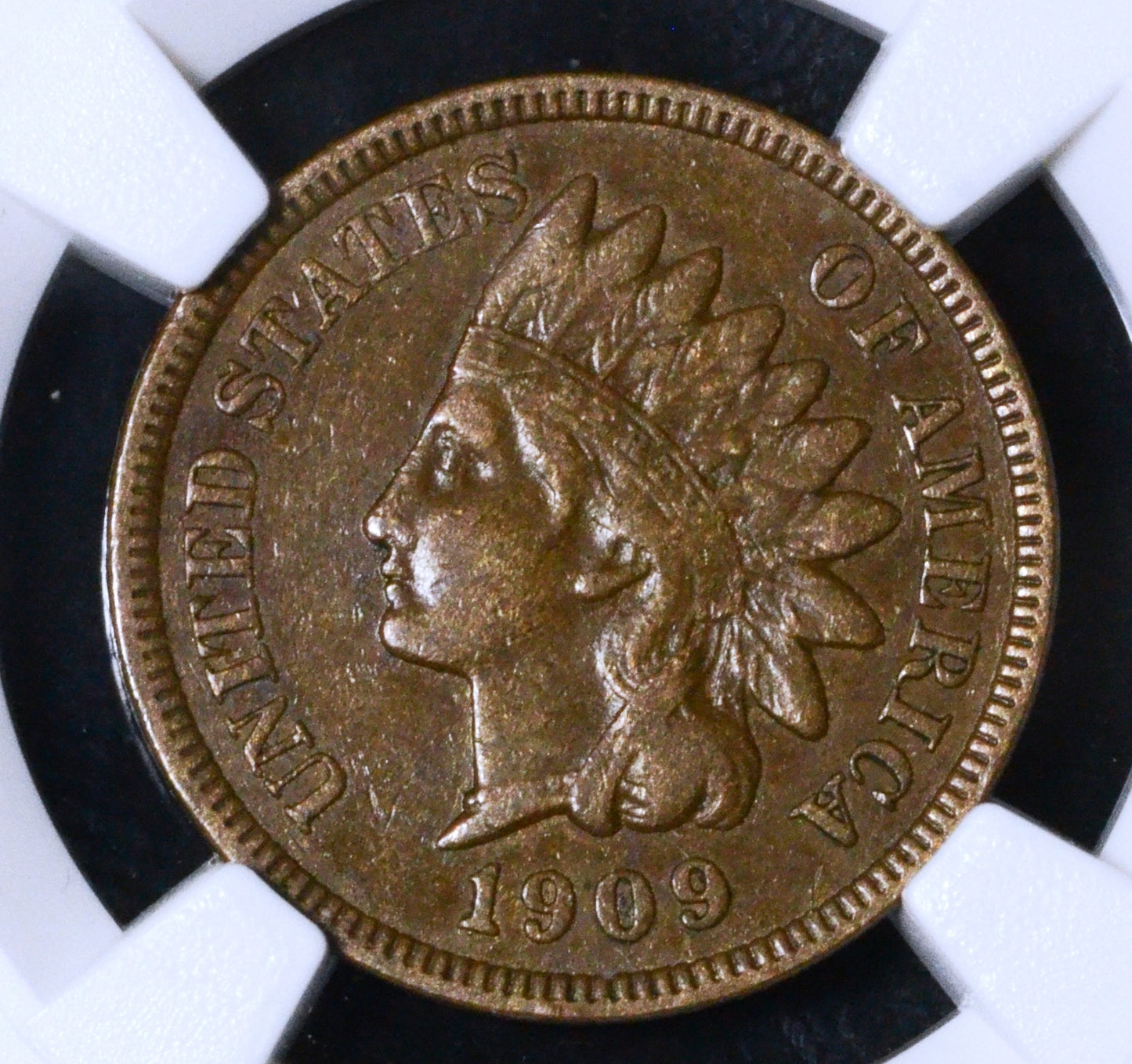 1909-S Indian Head Cent XF40 BN NGC