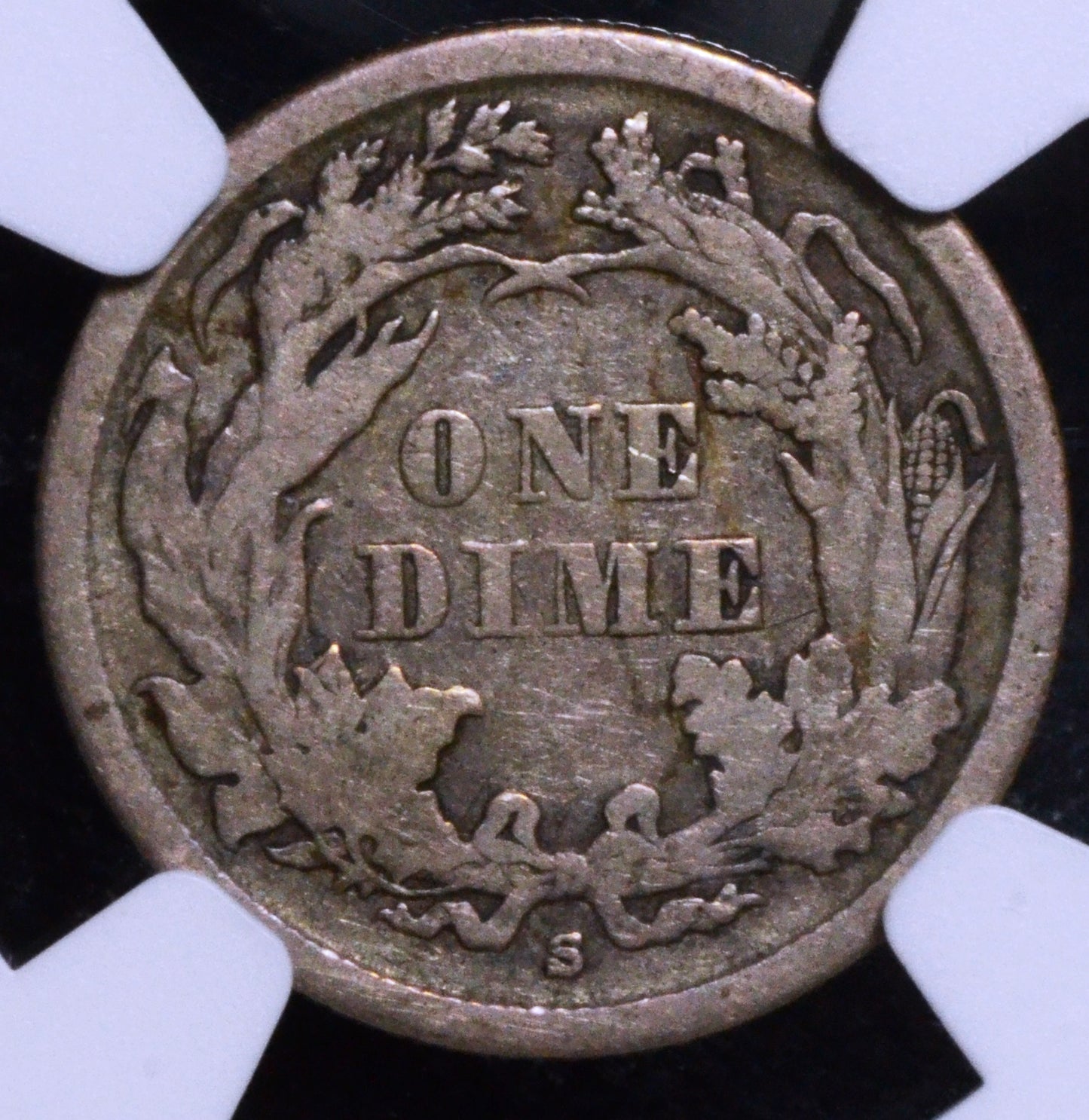 1861-S Seated Liberty Dime VF30 NGC