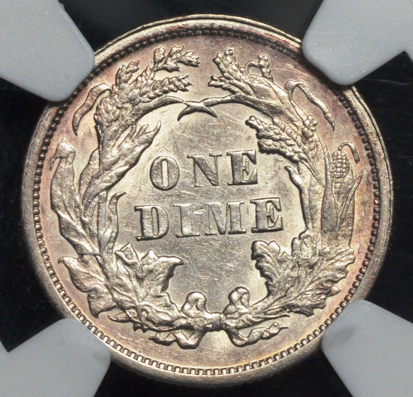 1874 Seated Liberty Dime AU58 NGC