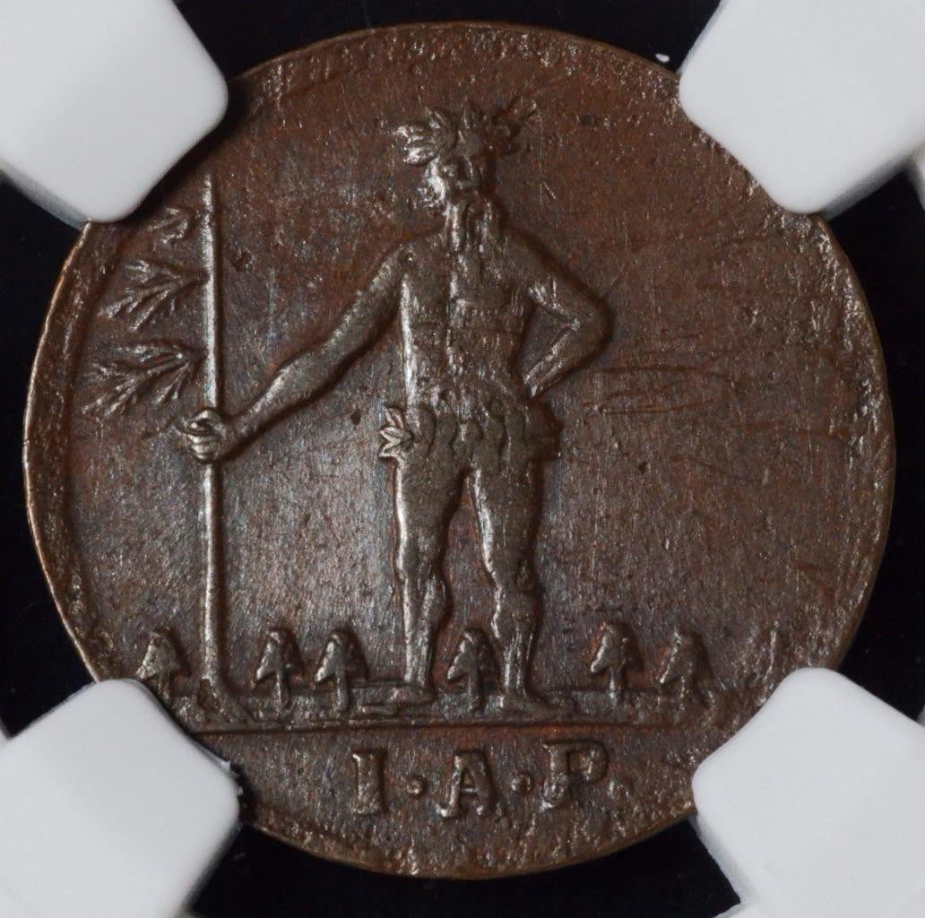 1763, German States, Bruns-Lune-Calen-Hann, 1 Pfenning, Wildman, AU, KM 330, NGC