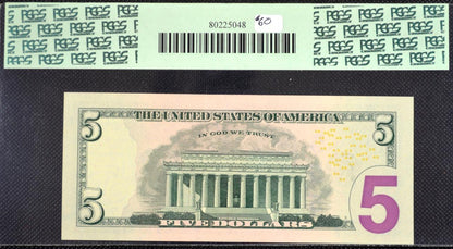 Fr. 1993-A* $5.00 2006 star Superb Gem New 67 PPQ PCGS Free Ship