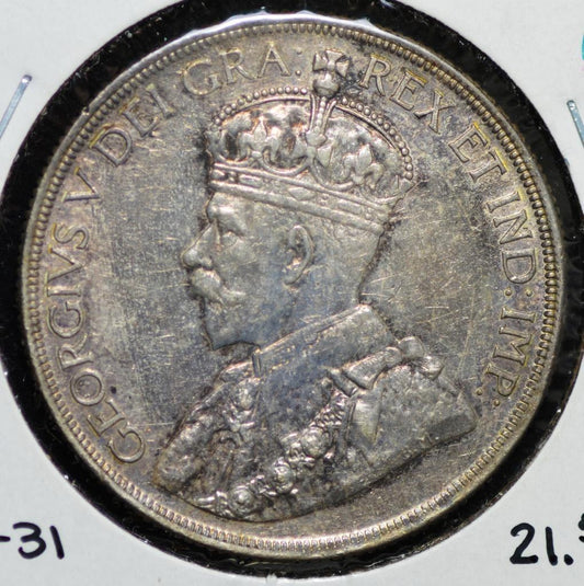 1936 Canada Dollar in Excellent Condition, 800 Silver, 0.6 oz, KM 31, Free Ship