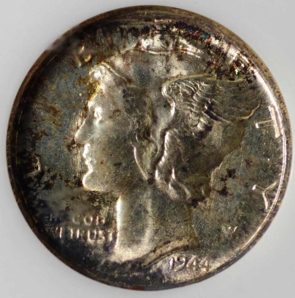 1944-S mercury Dime, MS66 NGC, FREE SHIPPING!!!! MERC02