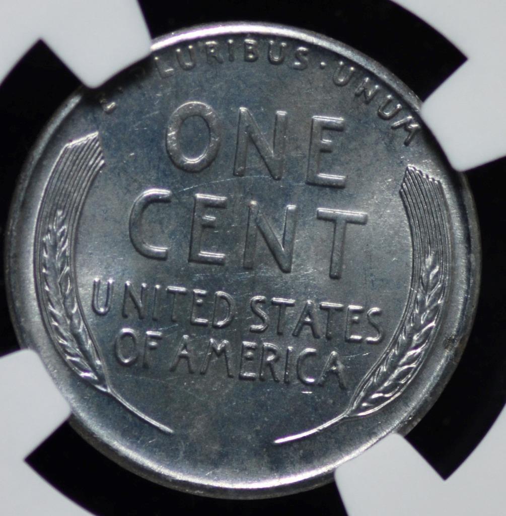 1943-S Lincoln Wheat Cent MS66, Slabbed & Graded by NGC, Free Ship