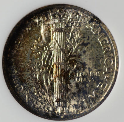 1944-S mercury Dime, MS66 NGC, FREE SHIPPING!!!! MERC02