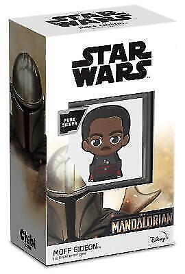 2023 Star Wars, Moff Gideon, The Mandalorian, Niue 1oz Silver $2, Chibi Coin