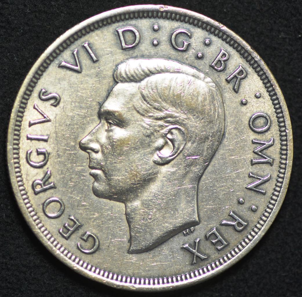 1937 Great Britain, George VI, Crown, KM# 857, Free Ship