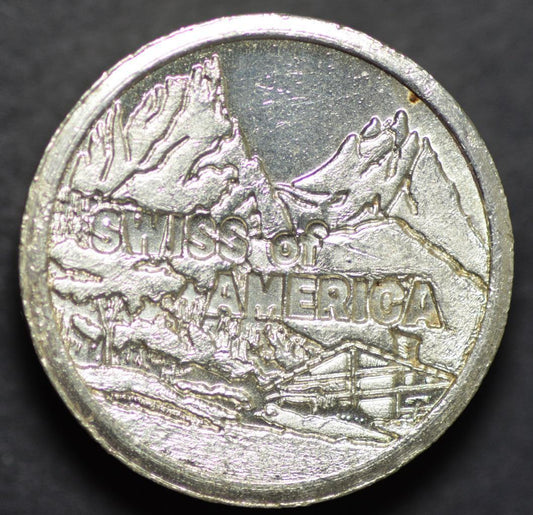 Swiss Of America Draper Mint .999 Fine Silver, 1 oz. Chubby "Rolo", Round