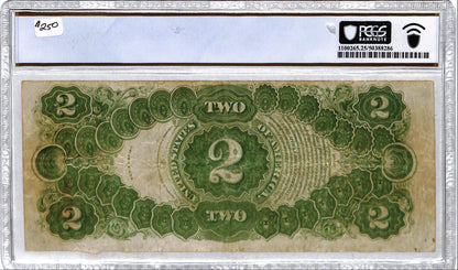 1917 $2.00 Legal Tender VF25 PCGS FR60