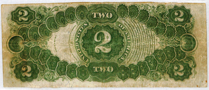 1917 $2.00 Legal Tender VF25 PCGS FR60