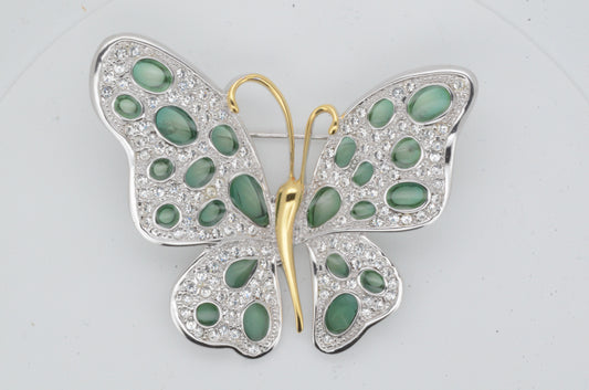 Nolan Miller Butterfly Brooch