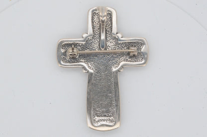 Waldeck Johnson Sterling Silver Spiny Oyster Pendant/Pin