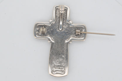 Waldeck Johnson Sterling Silver Spiny Oyster Pendant/Pin