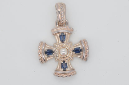 Collection of 3 Judith Ripka Maltese Cross Enhancers