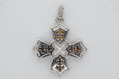 Collection of 3 Judith Ripka Maltese Cross Enhancers