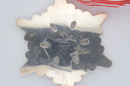 1991 Gorham Sterling Silver Snowflake Ornament