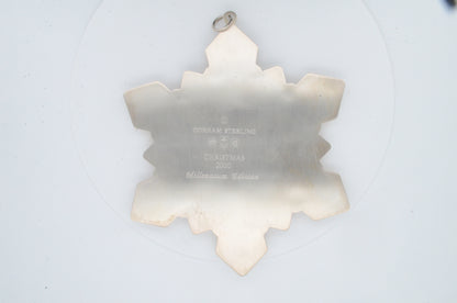 Gorham 2000 Snowflake Ornament Millennium Edition