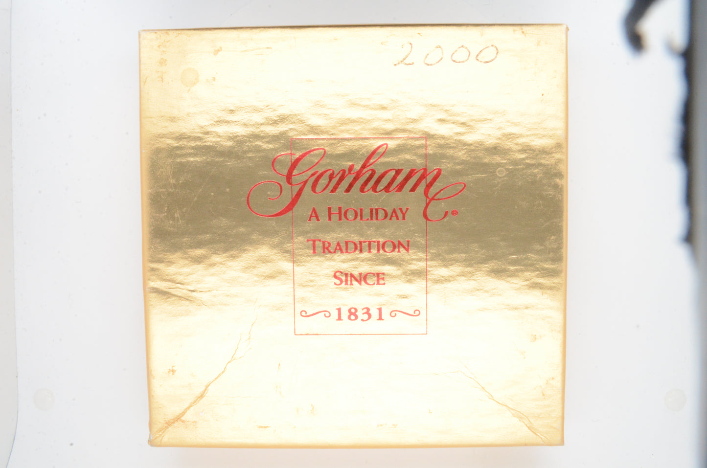 2000 Gorham Sterling Silver Snowflake Ornament