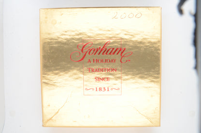 2000 Gorham Sterling Silver Snowflake Ornament