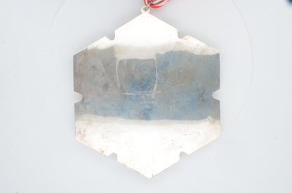 1992 Gorham Sterling Silver Snowflake Oranment