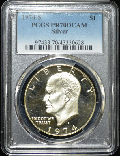 1974-S Ike PR70 DCAM PCGS