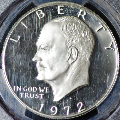 1972-S Ike PR70 DCAM PCGS